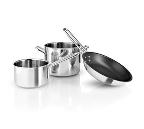 Eva Trio Eva Trio Kookpannenset Starter 3- delig Eva Trio Eva Trio Kookpannenset Starter 3- delig