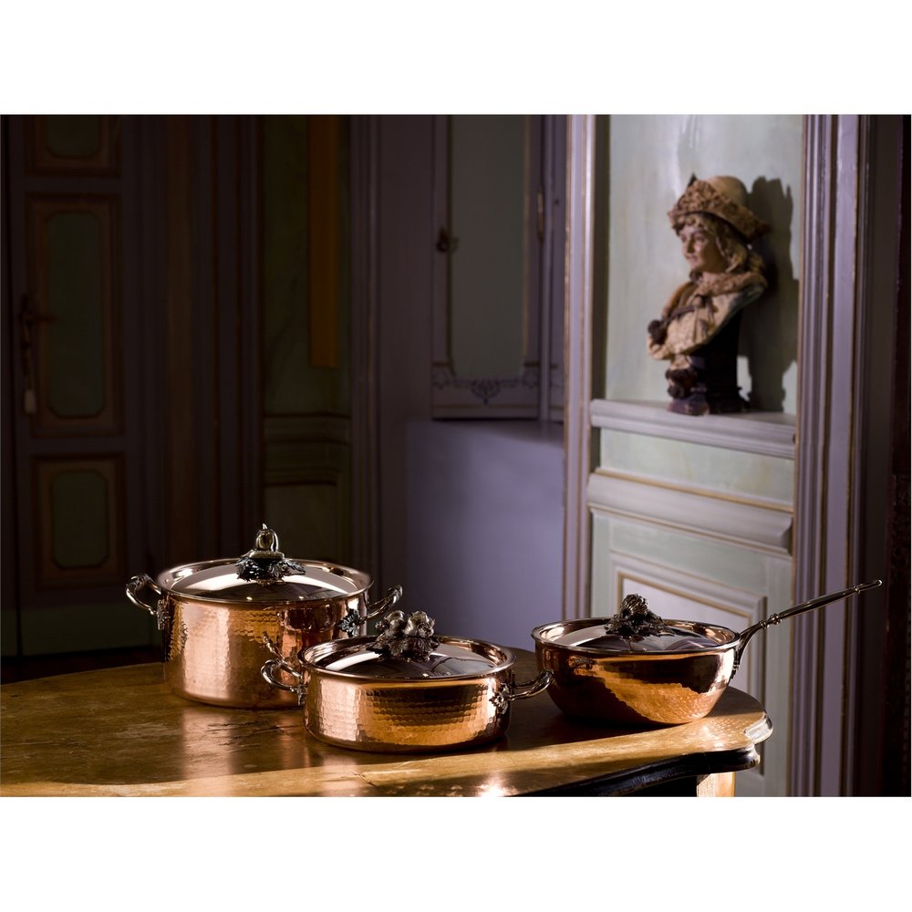 Ruffoni Ruffoni Opus Cupra Hapjespan met Deksel, 30cm