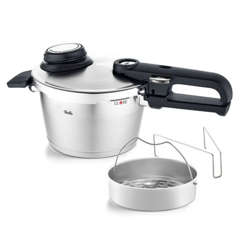 Fissler Fissler Vitavit Premium Snelkookpan met Inzet 2,5 Liter Fissler Fissler Vitavit Premium Snelkookpan met Inzet 2,5 Liter