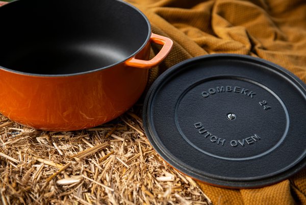 Combekk Combekk Sous-Chef braadpan oranje Ø 24 cm Combekk Combekk Sous-Chef braadpan oranje Ø 24 cm