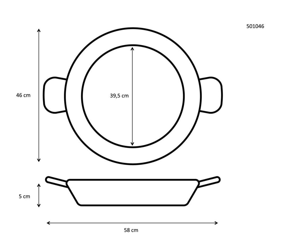 Ibili Ibili paella pan Ø 46 cm