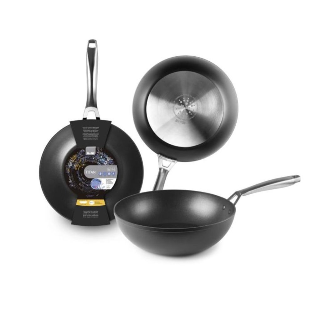 Ibili Ibili Titan wokpan Ø 30 cm Ibili Ibili Titan wokpan Ø 30 cm