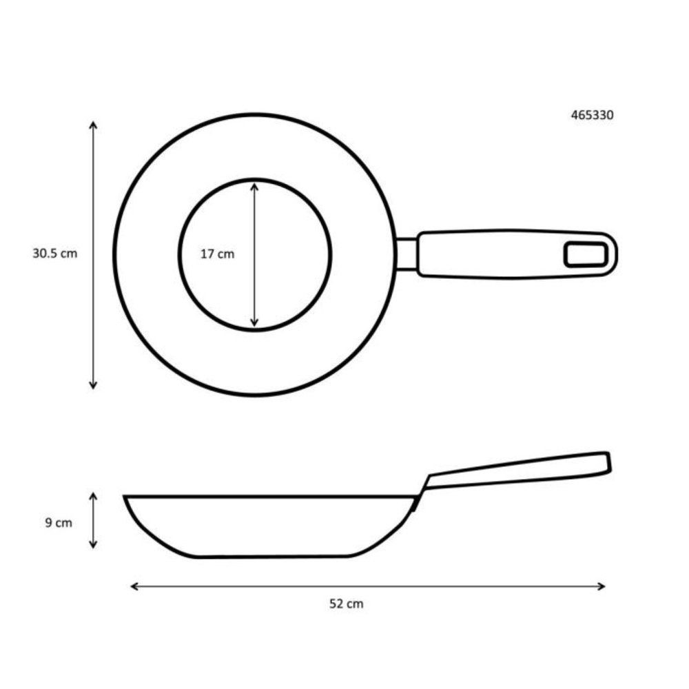 Ibili Ibili Titan wokpan Ø 30 cm Ibili Ibili Titan wokpan Ø 30 cm