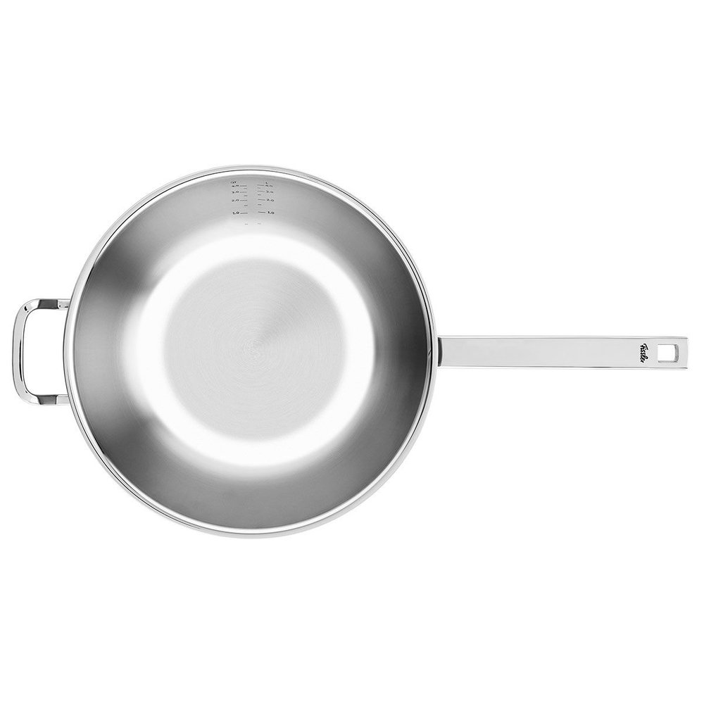 Fissler Fissler Original-Profi Collection 5-ply Wok met RVS Deksel, 32cm Fissler Fissler Original-Profi Collection 5-ply Wok met RVS Deksel, 32cm