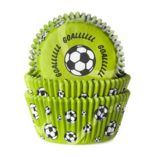 Voetbal Taart deco en Kaarsjes