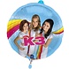 Ballon folie K3 zelf vullen Ballon folie K3 zelf vullen