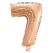 Globos Nordic Feuille de ballon 7 Rose Gold | 40cm Globos Nordic Feuille de ballon 7 Rose Gold | 40cm