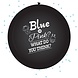 Haza - Witbaard Ballon Blue or Pink gender reveal jongen 1 stuk Haza - Witbaard Ballon Blue or Pink gender reveal jongen 1 stuk