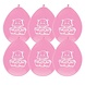 Ballon geboorte meisje | 6 stuks Ballon geboorte meisje | 6 stuks