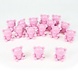 Babyshower teddy bears roze 16 stuks Babyshower teddy bears roze 16 stuks