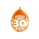 Ballonnen 30 jaar party 30cm | 8 stuks Ballonnen 30 jaar party 30cm | 8 stuks