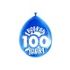Ballonnen 100 jaar party 30cm | 8 stuks Ballonnen 100 jaar party 30cm | 8 stuks