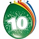 Folat Ballon 10 jaar | 8 stuks Folat Ballon 10 jaar | 8 stuks