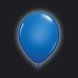 Ballon LED bleu clair 5 pièces Ballon LED bleu clair 5 pièces