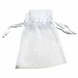 Bag d'organza blanc | par unité Bag d'organza blanc | par unité