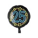 Ballon d'hélium 25 ans néon | 45 cm Ballon d'hélium 25 ans néon | 45 cm