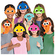 Baby Shark Maskers | 8 stuks Baby Shark Maskers | 8 stuks