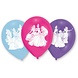Ballon Disney Princess 23cm 6 stuks Ballon Disney Princess 23cm 6 stuks