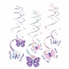 Accrocher Décoration Swirls Papillons 61cm | 6 morceaux Accrocher Décoration Swirls Papillons 61cm | 6 morceaux
