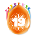 Paper Dreams Ballonnen 19 jaar party 30cm | 8 stuks Paper Dreams Ballonnen 19 jaar party 30cm | 8 stuks