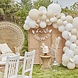 Ginger Ray 40 nude en witte ballonnen | per set Ginger Ray 40 nude en witte ballonnen | per set