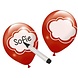 Ballon schrijfbaar gekleurd | 6 stuks Ballon schrijfbaar gekleurd | 6 stuks