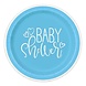 Unique Party Baby Shower bordje hartjes blauw 18cm | 8 stuks Unique Party Baby Shower bordje hartjes blauw 18cm | 8 stuks