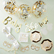 Ginger Ray Baby Shower Versiering Set XL Goud | 55-delig Ginger Ray Baby Shower Versiering Set XL Goud | 55-delig