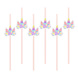 Tuf-Tuf Baby Eenhoorn Pastel Rietjes | 6 stuks Tuf-Tuf Baby Eenhoorn Pastel Rietjes | 6 stuks