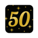 Paper Dreams 50 jaar Deurbord Classy | 50x50cm Paper Dreams 50 jaar Deurbord Classy | 50x50cm