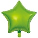 Globos Nordic Ballon à l'hélium étoile vert tilleul 46cm | chaque Globos Nordic Ballon à l'hélium étoile vert tilleul 46cm | chaque