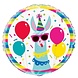 Folat Ballon à l'hélium Lama Birthday 46cm | par pièce Folat Ballon à l'hélium Lama Birthday 46cm | par pièce