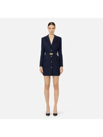 Elisabetta Franchi JURK DONKER BLAUW AB63846E2