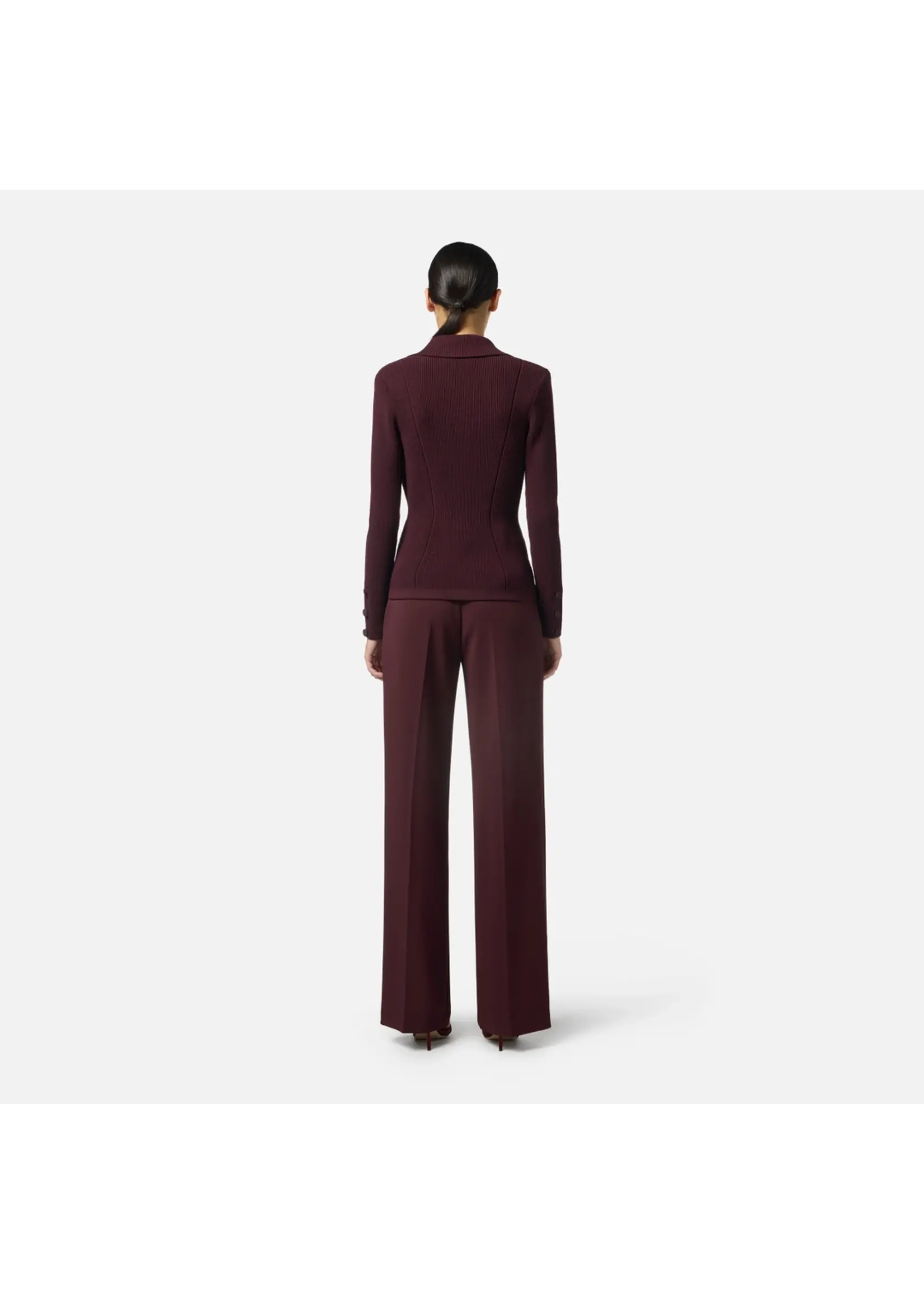 Elisabetta Franchi BLAZER MK47S57E2 MERLOT