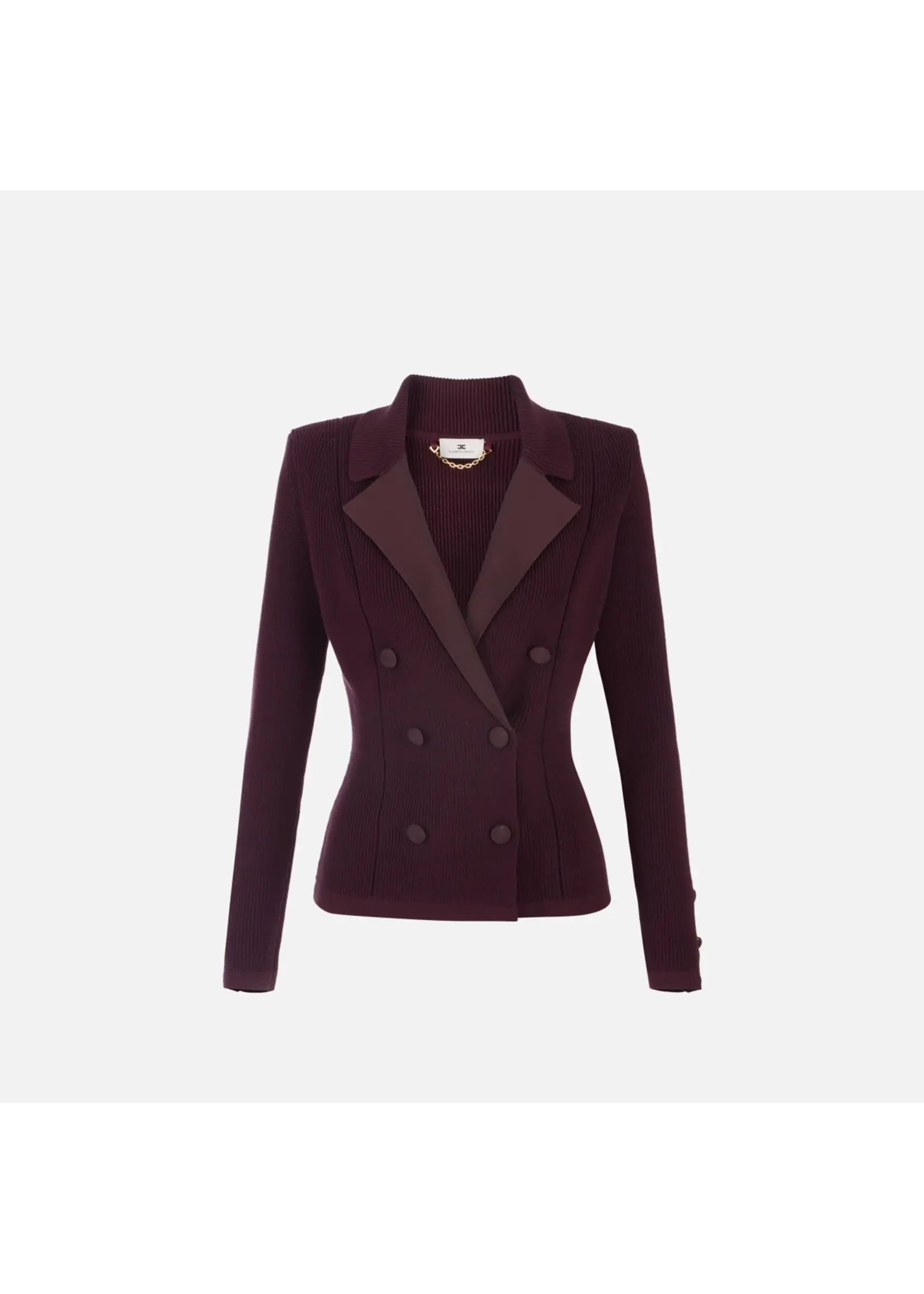 Elisabetta Franchi BLAZER MK47S57E2 MERLOT