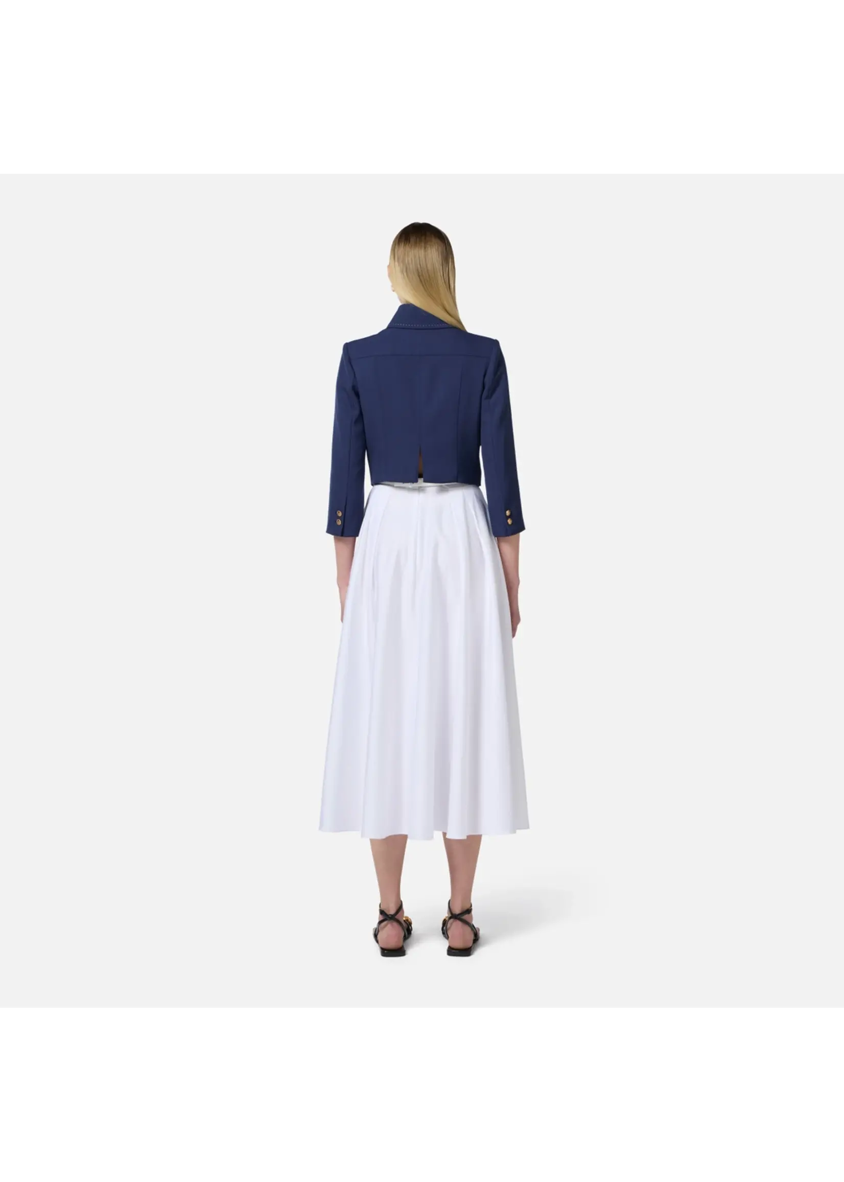 Elisabetta Franchi BLAZER GI13851E2 BLAUW