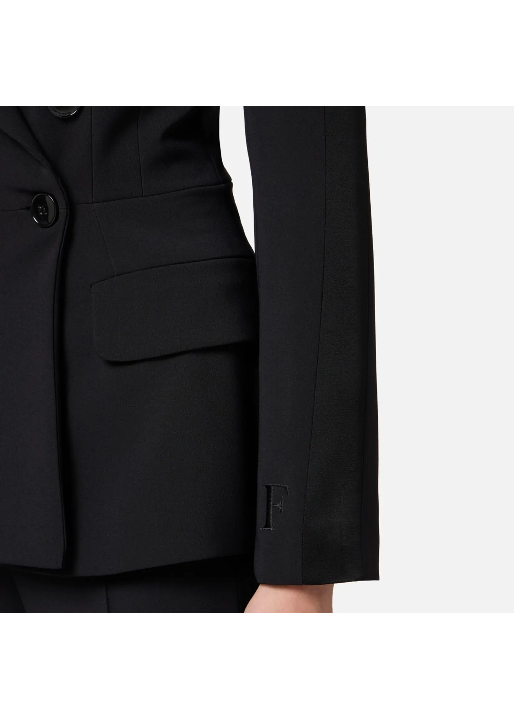 Elisabetta Franchi BLAZER ZWART GI14351E2