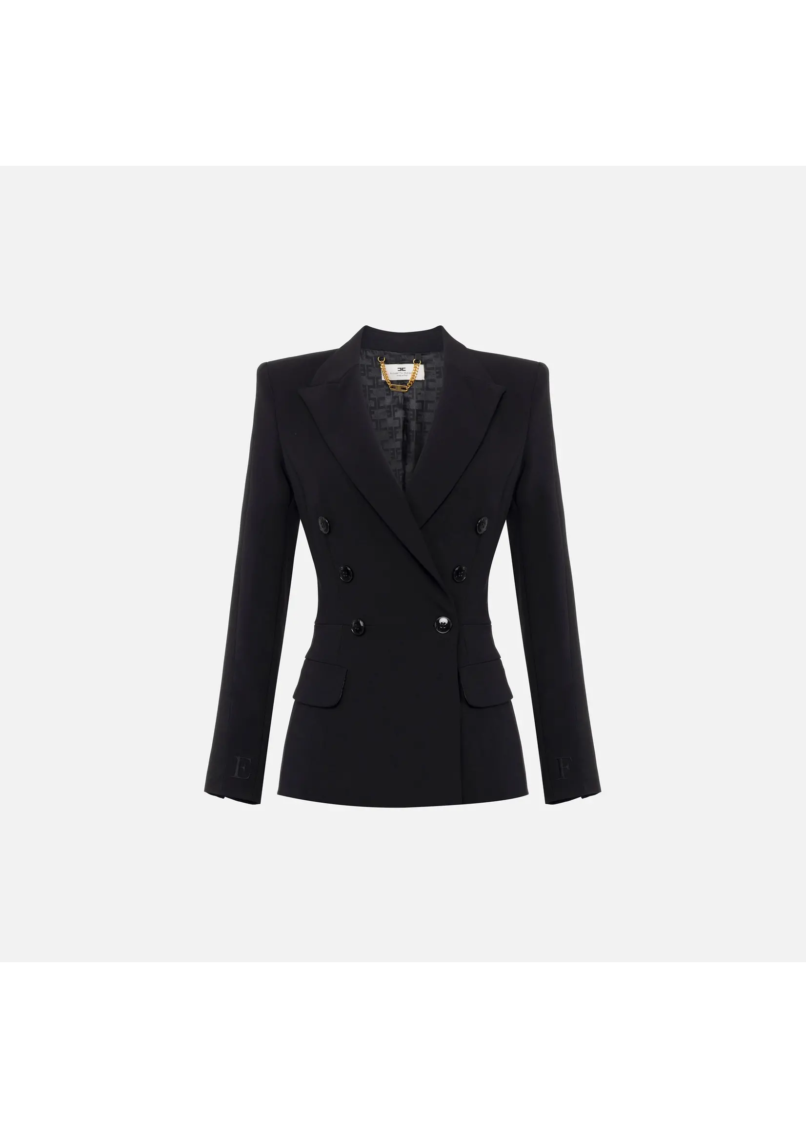Elisabetta Franchi BLAZER ZWART GI14351E2