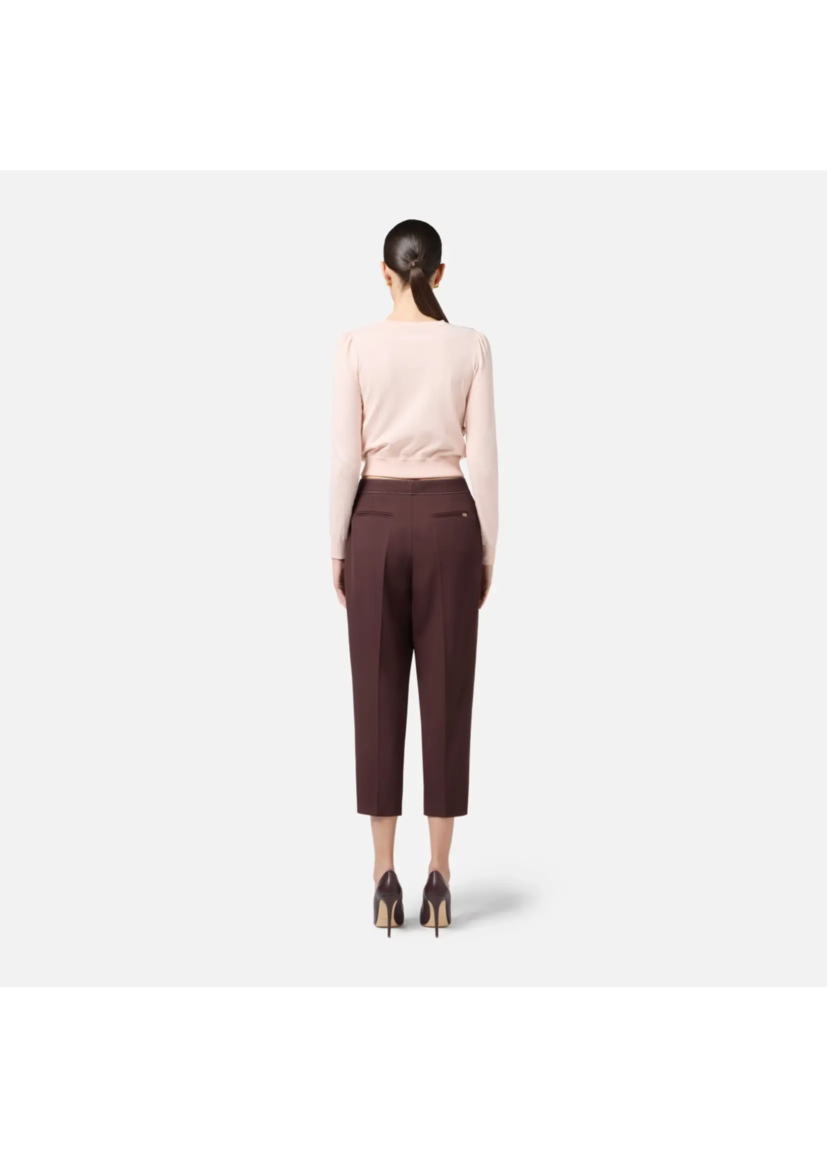 Elisabetta Franchi VEST MK82S52E2  ROSE