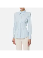 Elisabetta Franchi BLOUSE CA05151E2 LICHT BLAUW