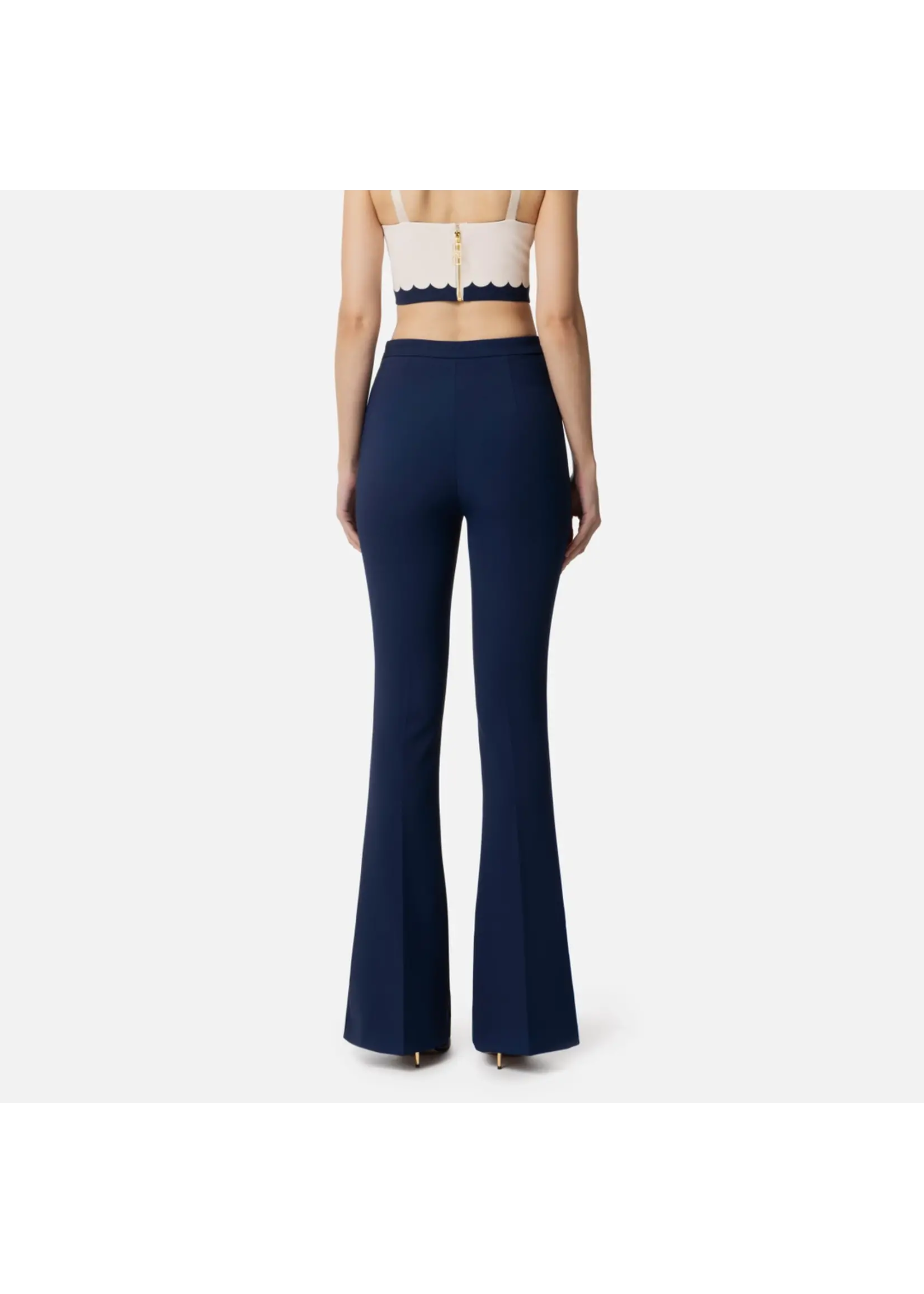 Elisabetta Franchi PANTALON PA07951E2 BLAUW