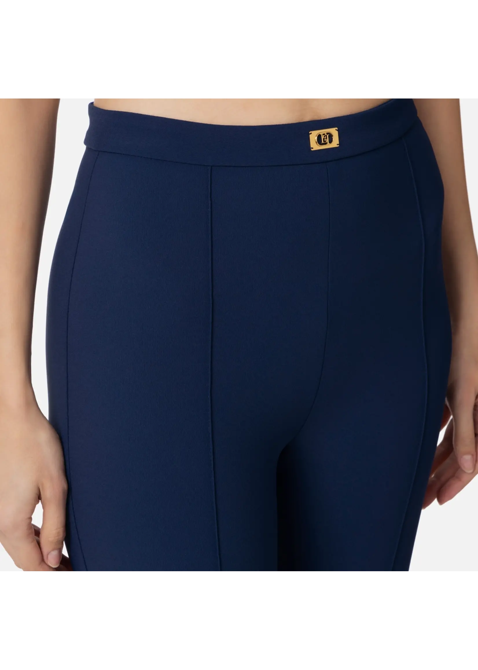 Elisabetta Franchi PANTALON PA07951E2 BLAUW