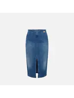 Elisabetta Franchi JEANSROK GJ35N51E2 BLAUW