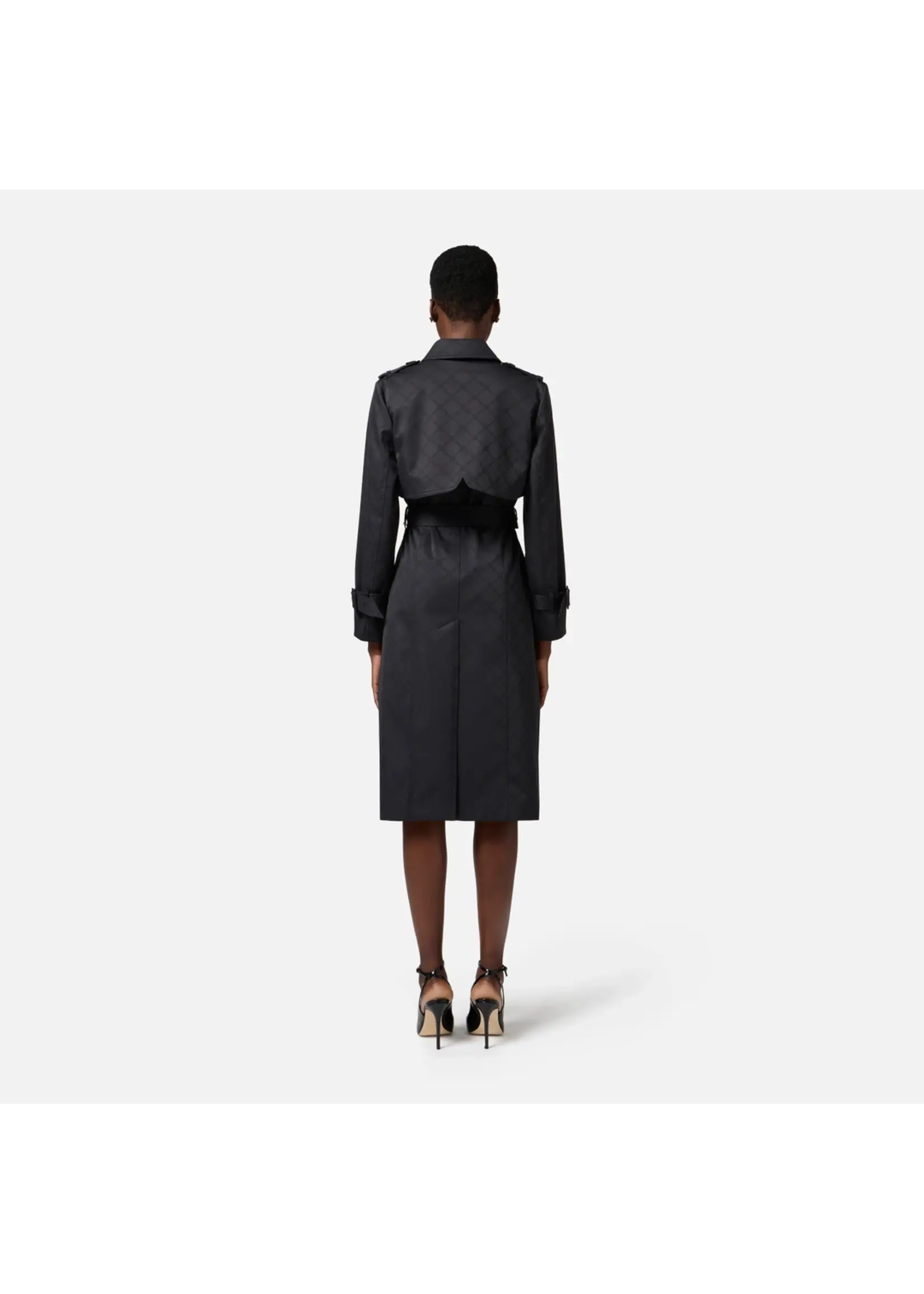 Elisabetta Franchi MANTEL CP62D51E2 MET CEINTUUR