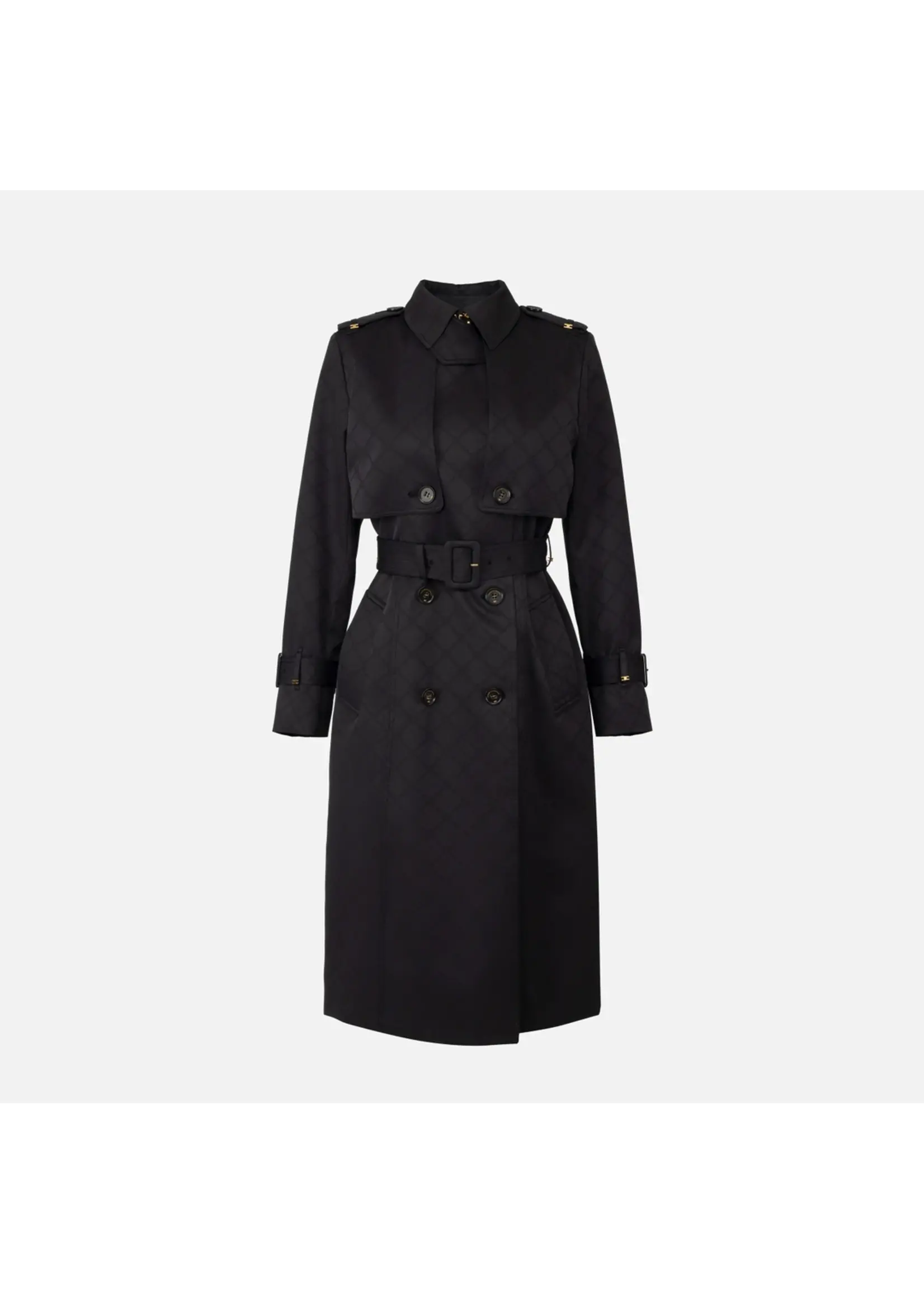 Elisabetta Franchi MANTEL CP62D51E2 MET CEINTUUR