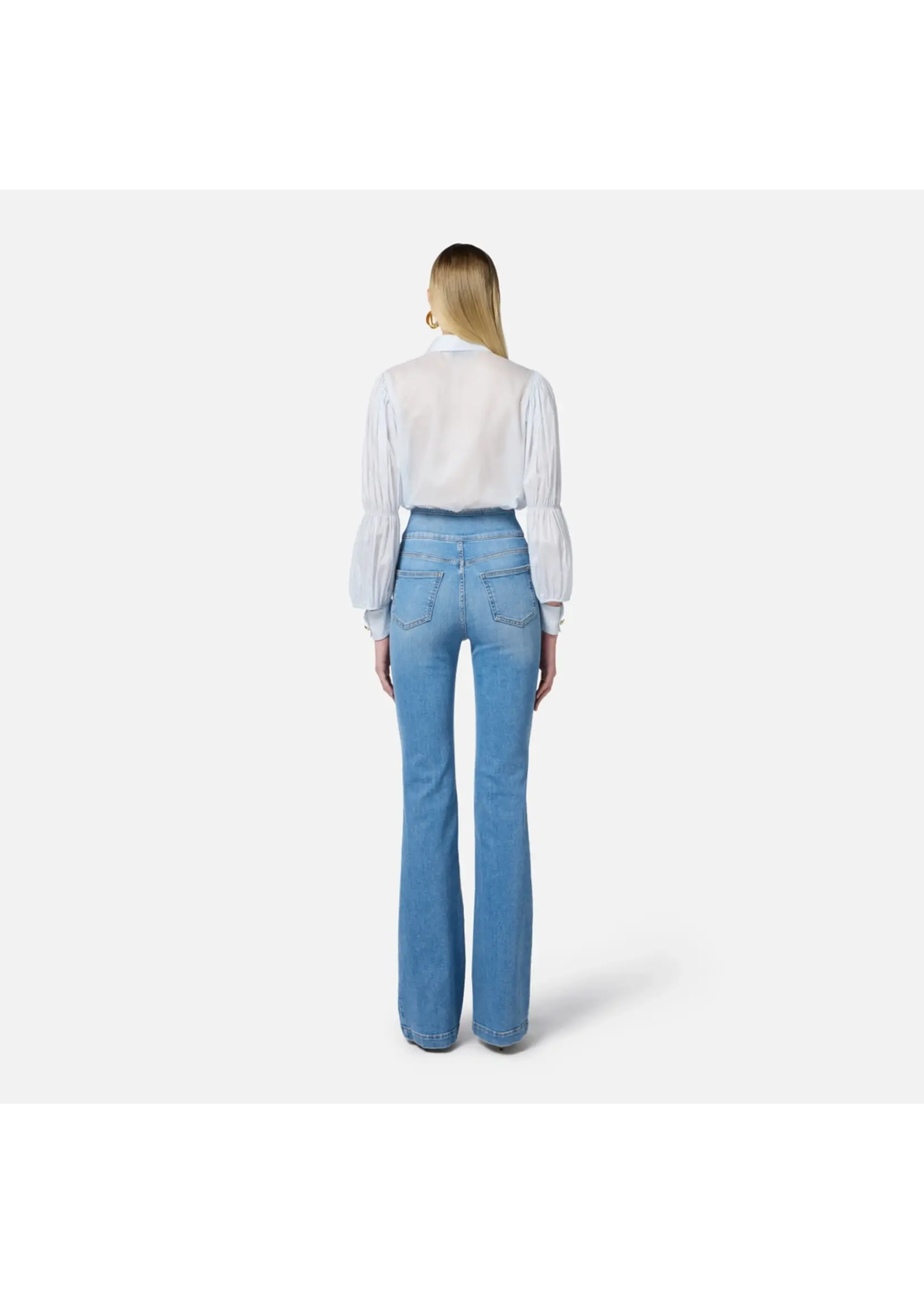Elisabetta Franchi JEANS PJ82D51E2 LICHT BLAUW