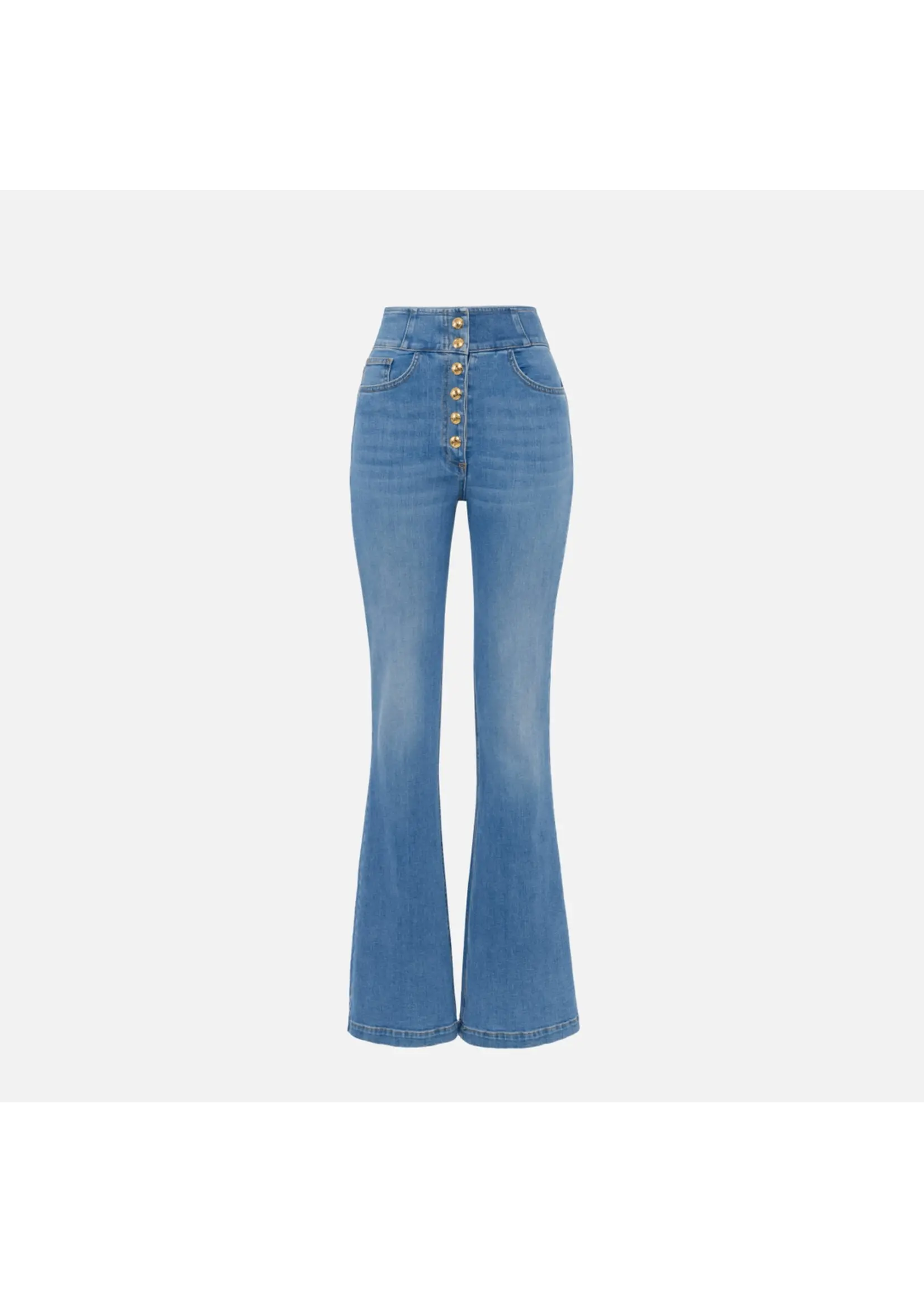 Elisabetta Franchi JEANS PJ82D51E2 LICHT BLAUW