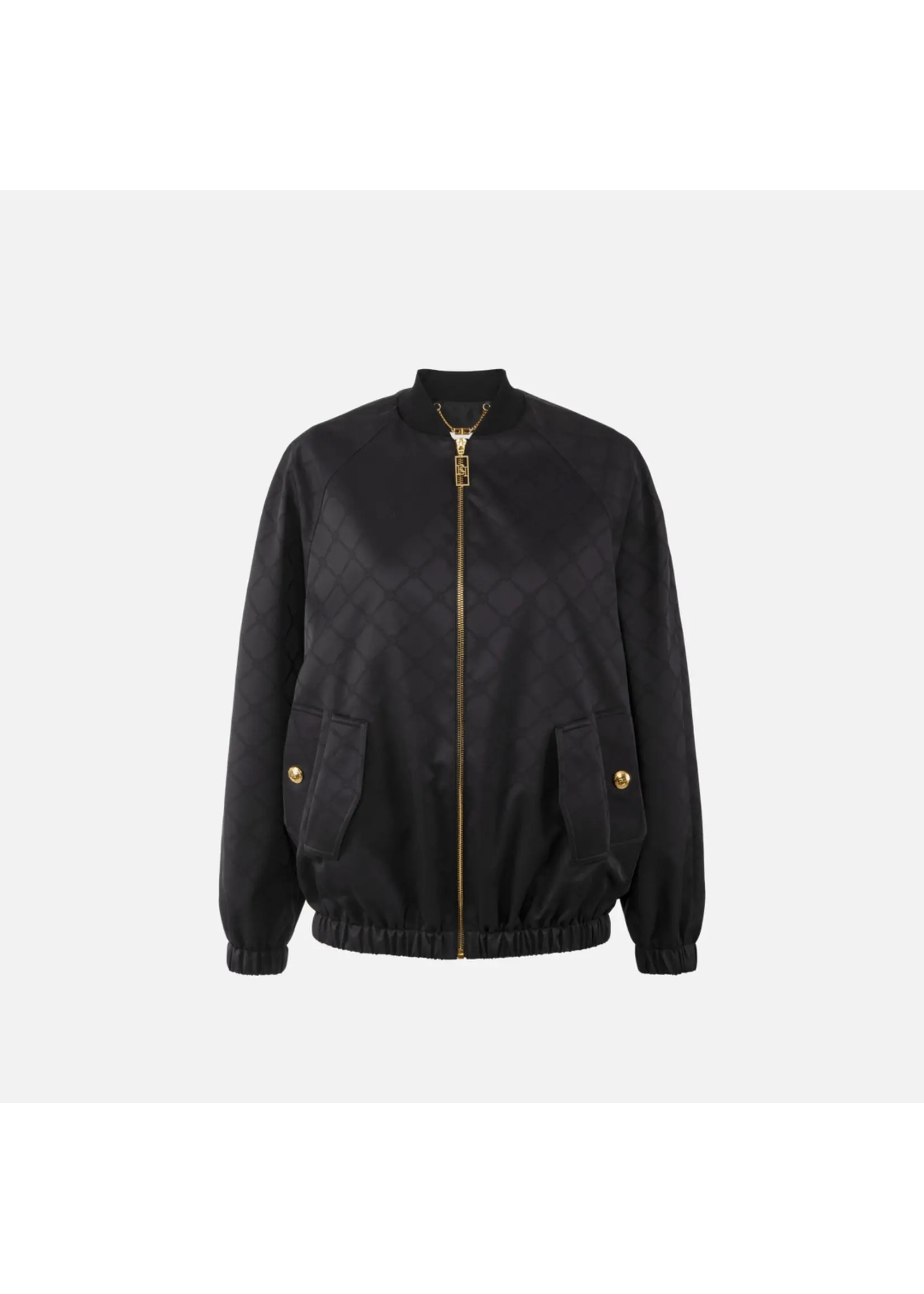 Elisabetta Franchi BOMBER  GB01D51E2 ZWART