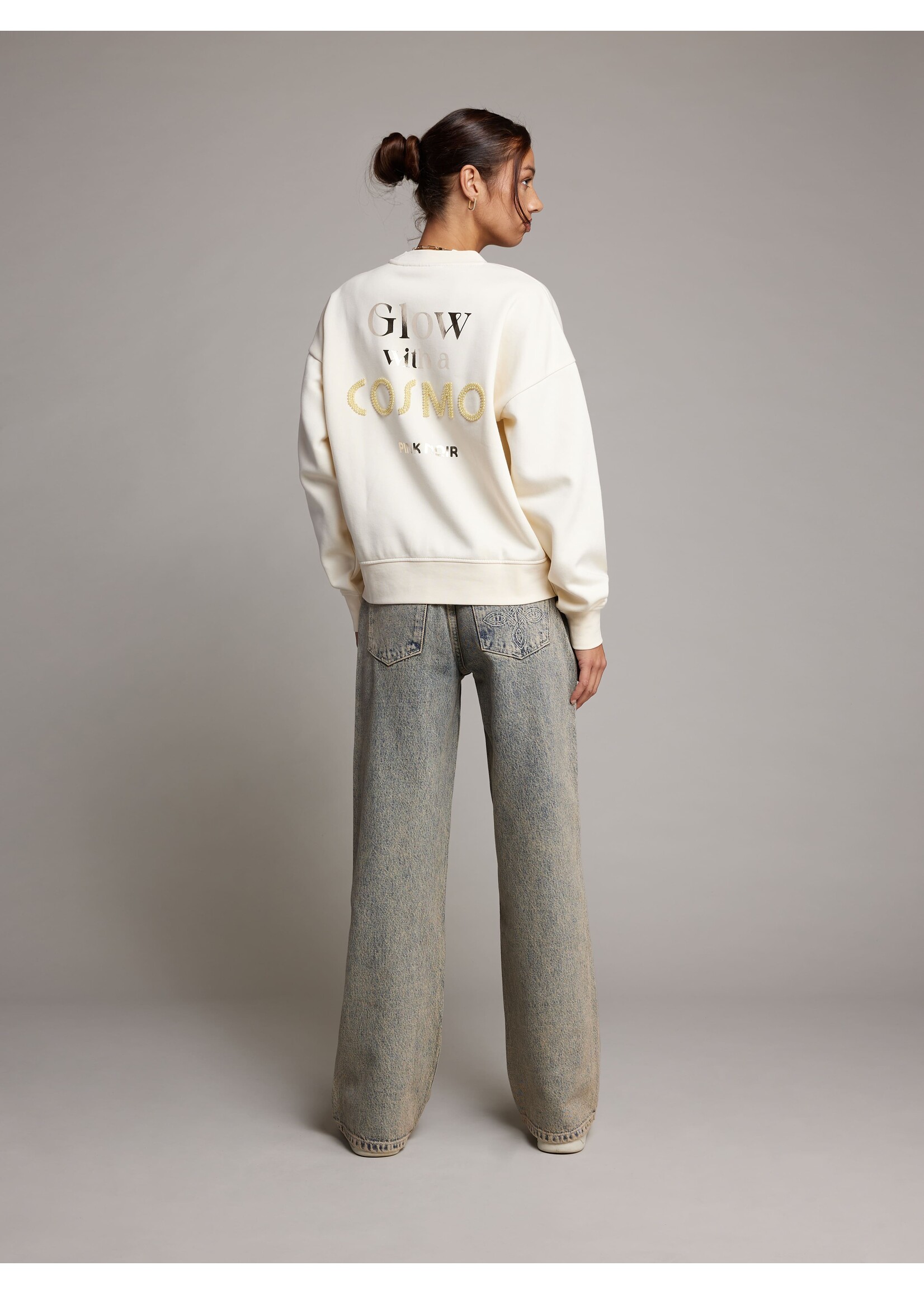 PINK NOIR SWEATER COSMO