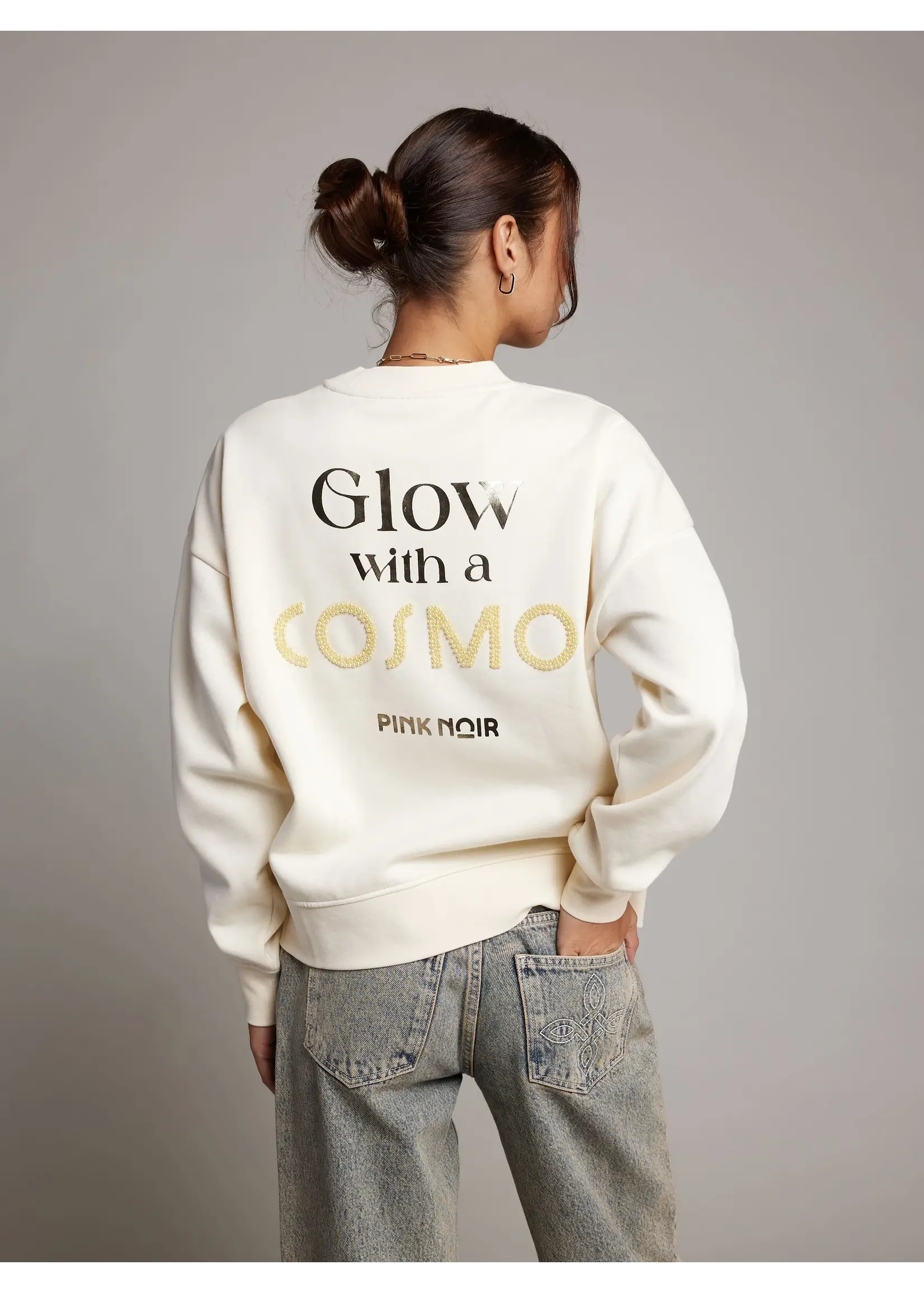 PINK NOIR SWEATER COSMO